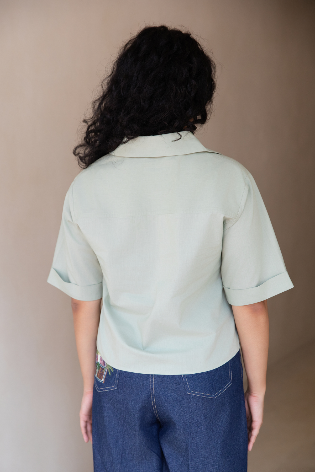 The Mint Palm Organic Cotton Shirt