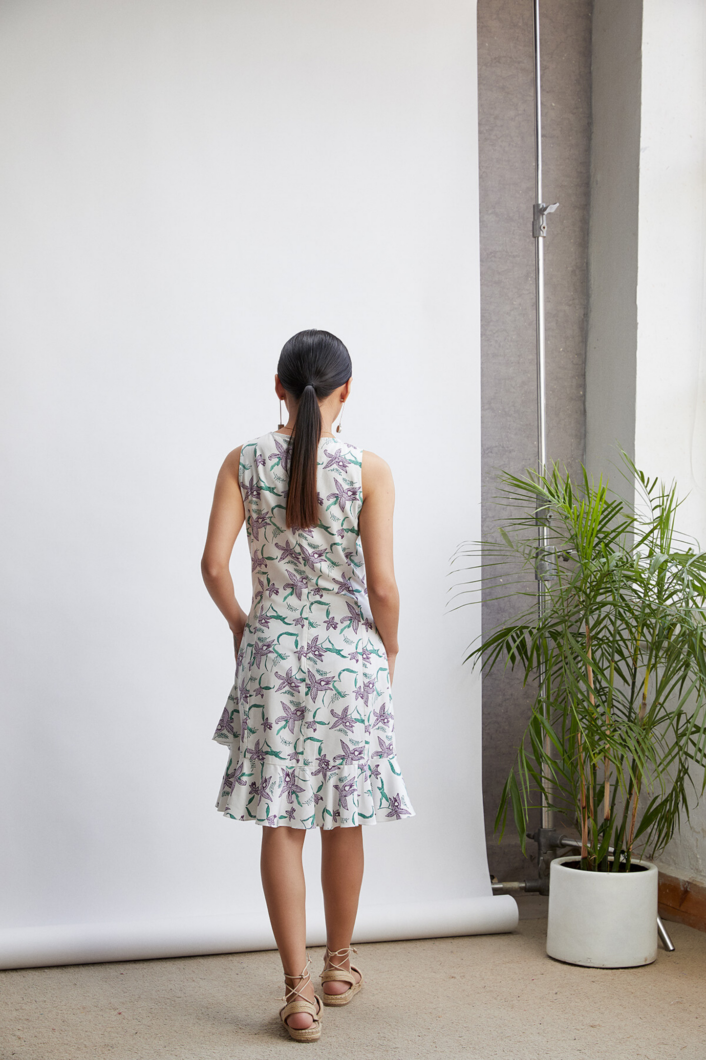 The Orchid Garden dress