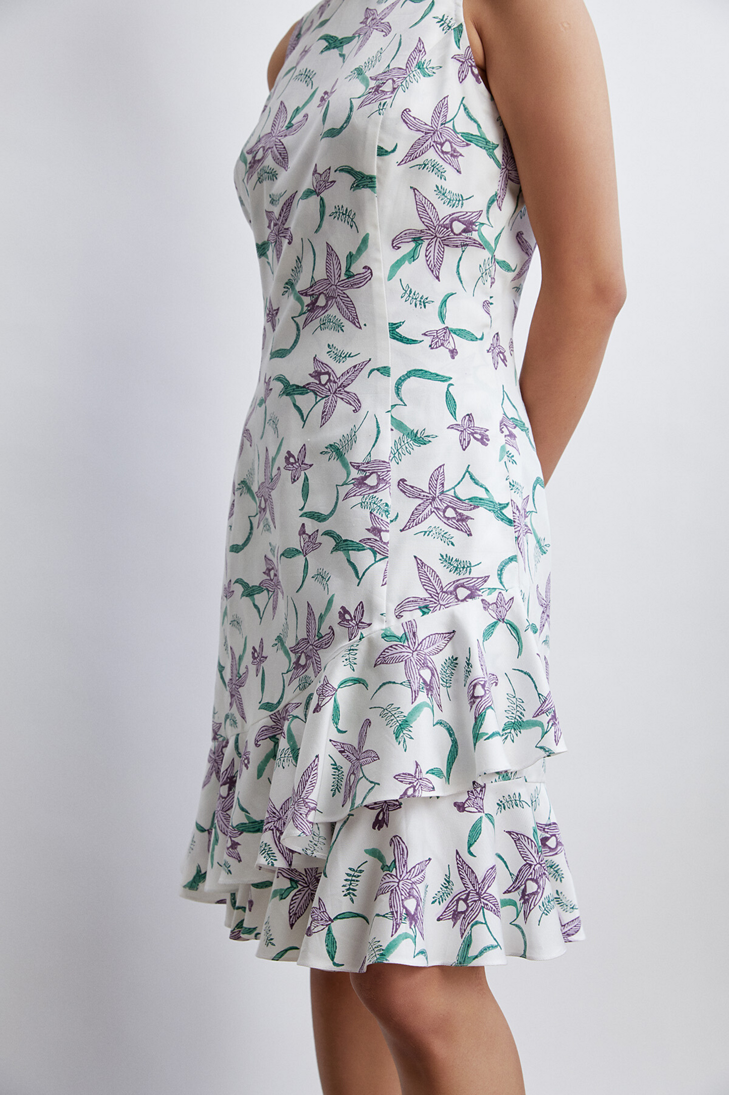 The Orchid Garden dress