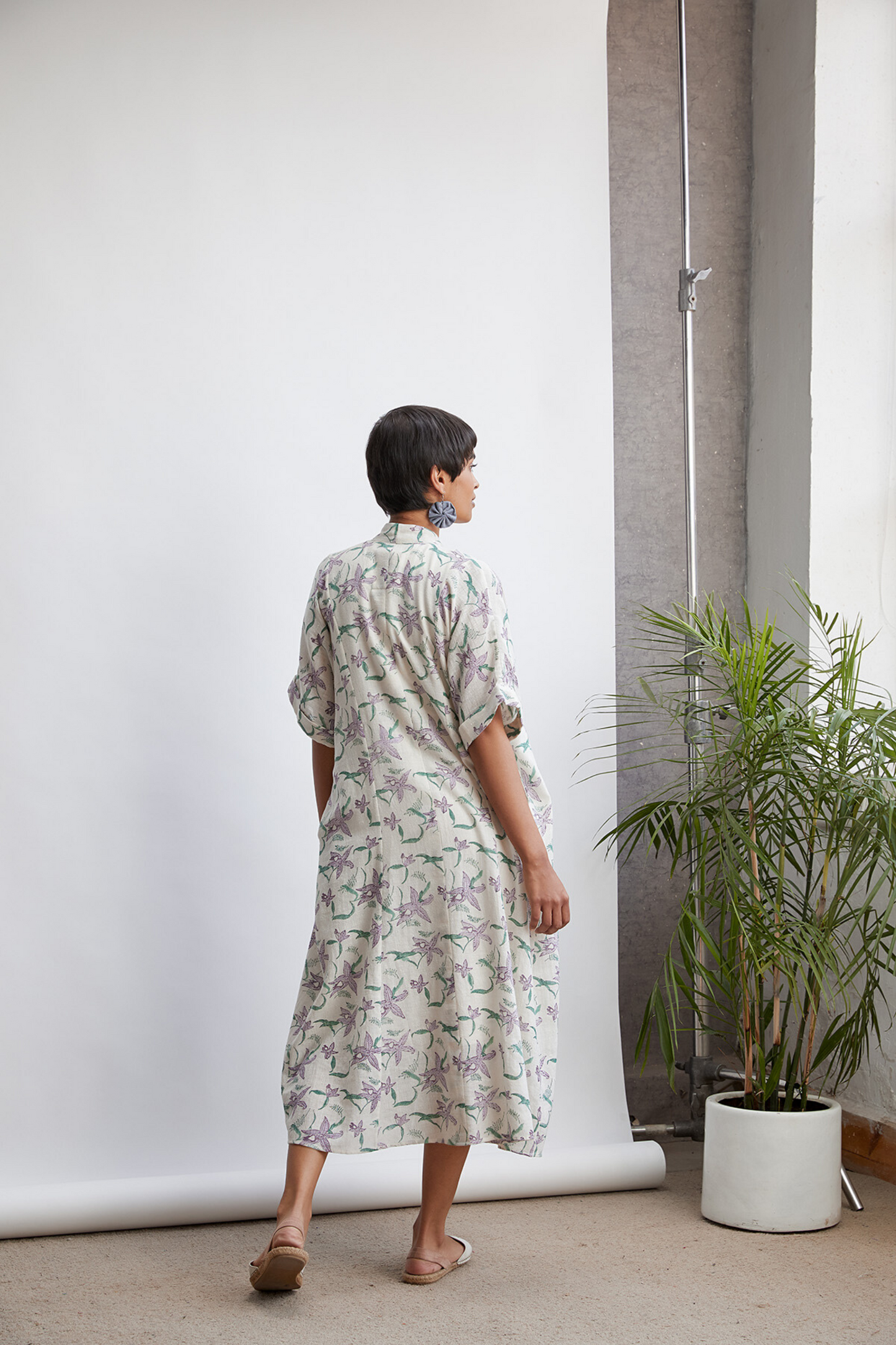The Orchid Garden gilet