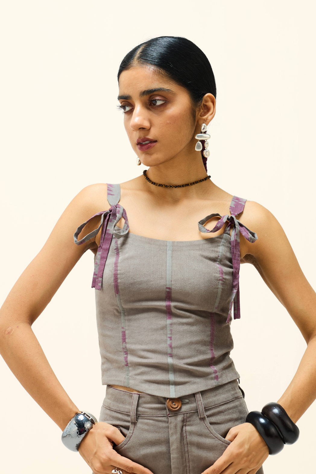 The Origin Corduroy Corset Top