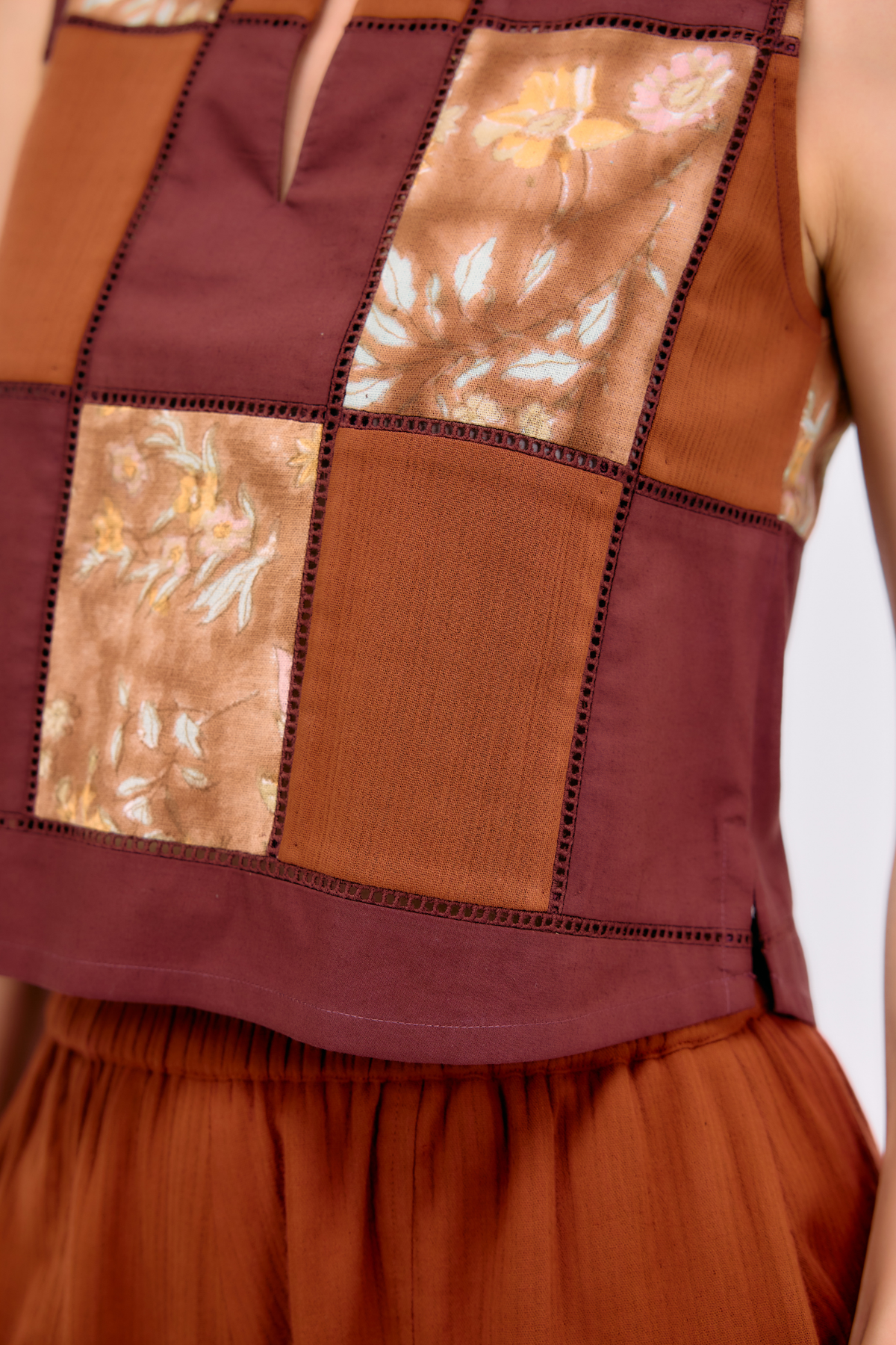 The Patchwork Organic Cotton Top
