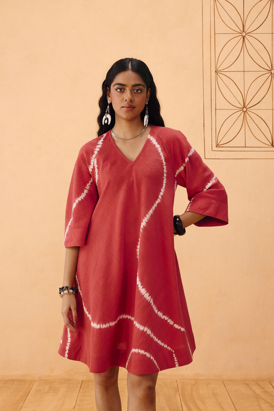 The Path Tie Dye Kala Cotton Dress