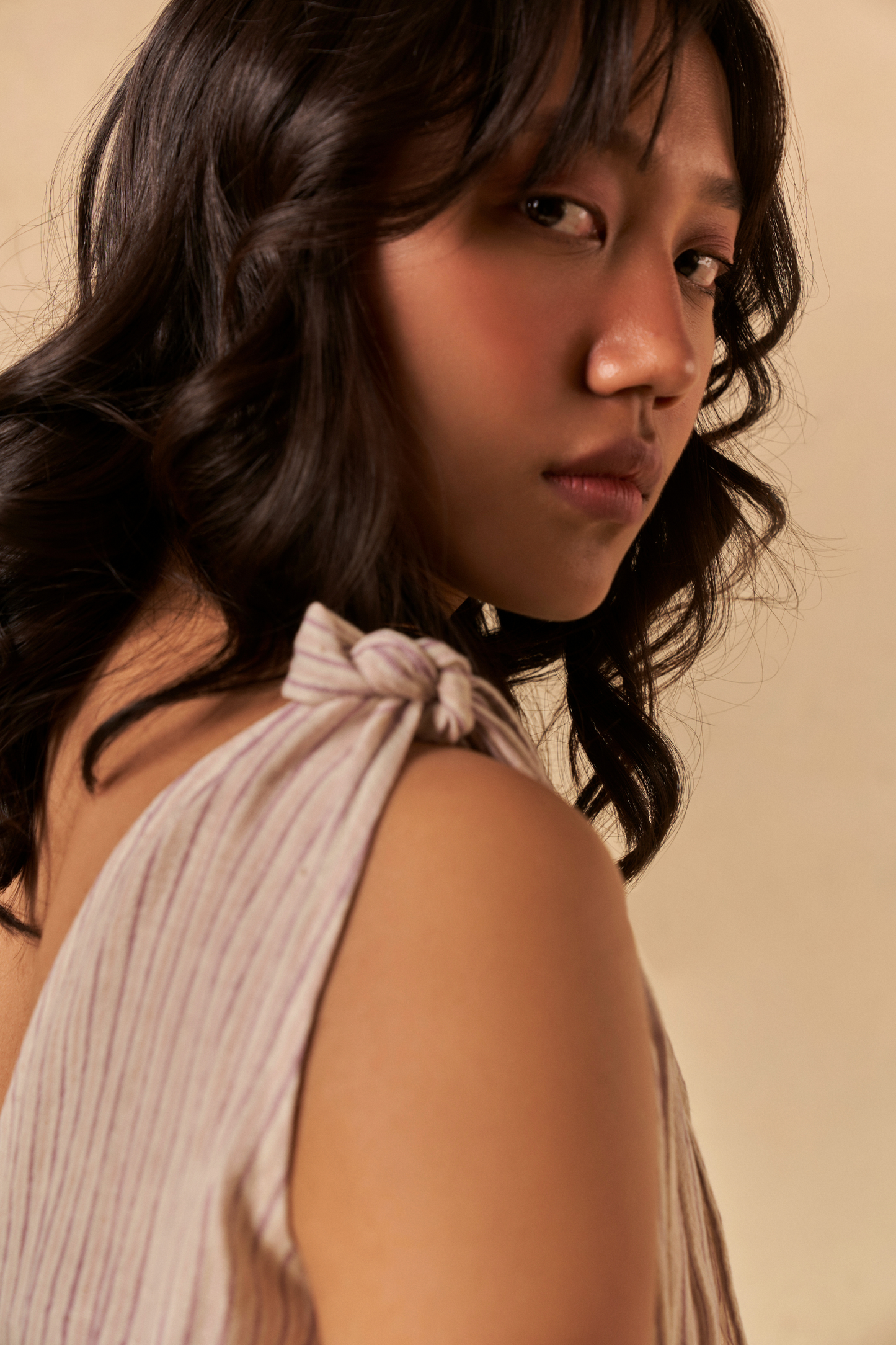 The Purple Reef Handwoven Top