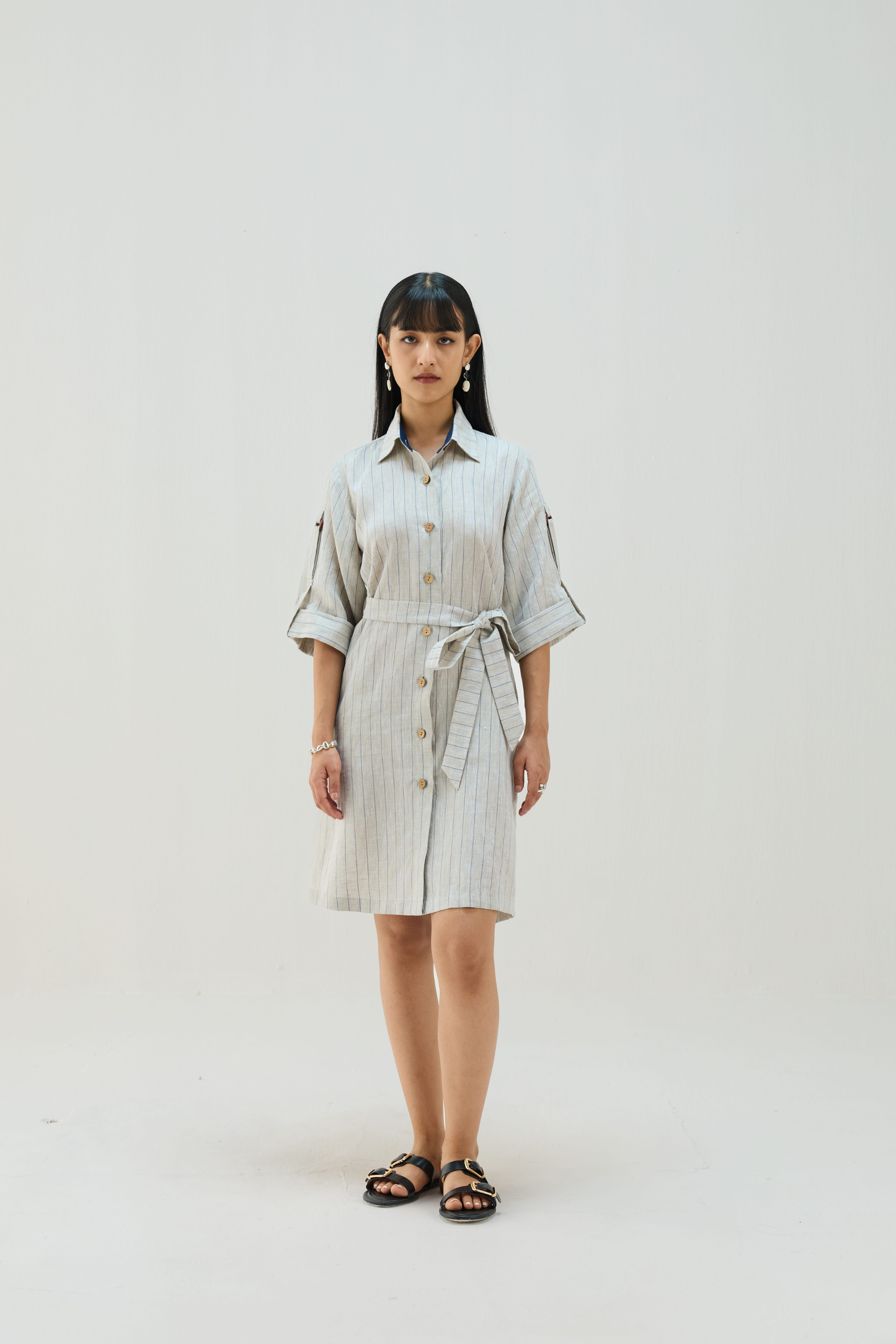 The Sail Linen Shirt Dress