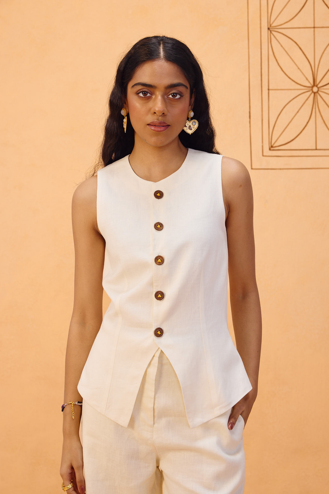 The Slow Linen Waistcoat