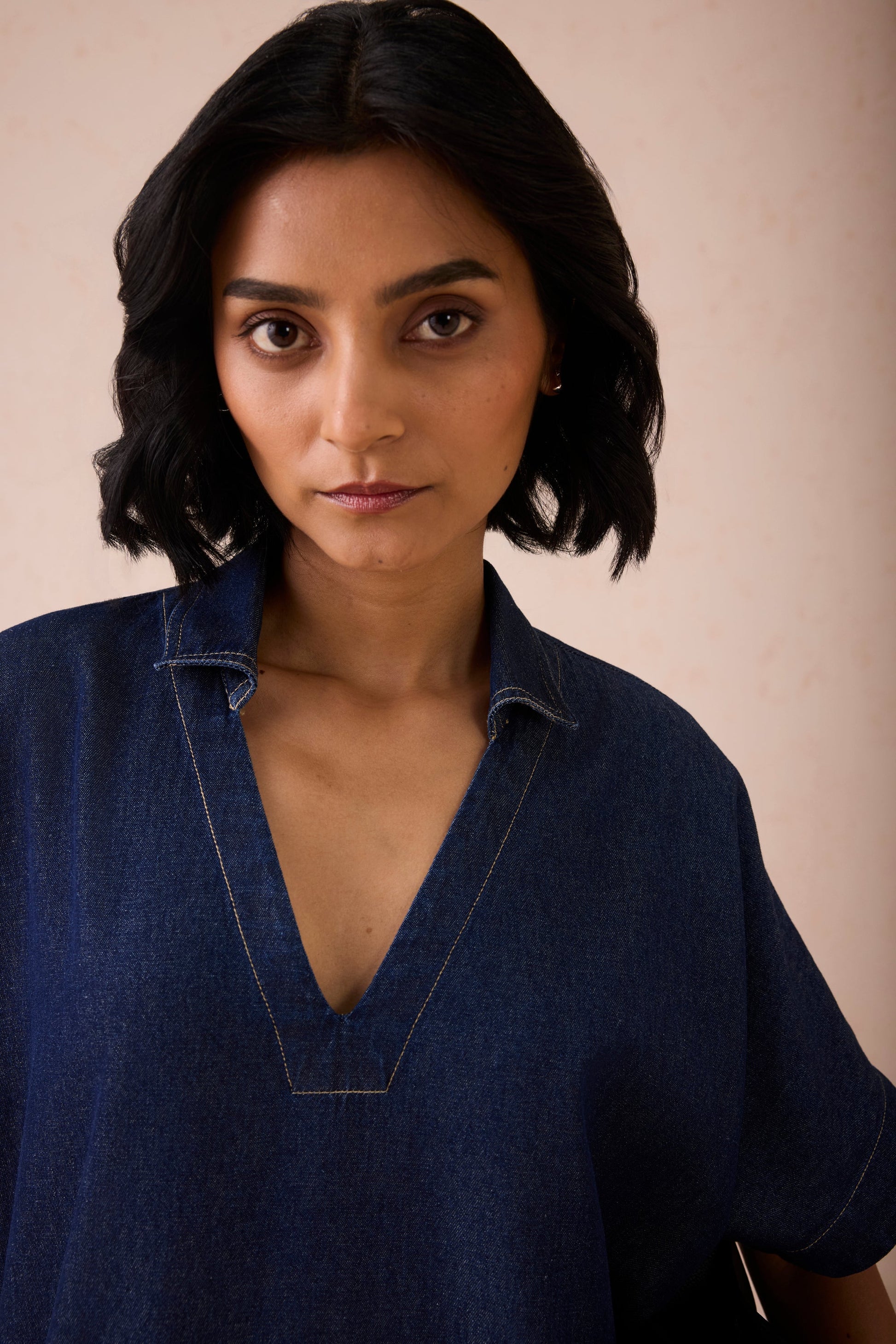 The Slow Sustainable Denim Maxi Dress | SUI Sui - US The Slow Sustainable Denim Maxi Dress | SUI Sui - US