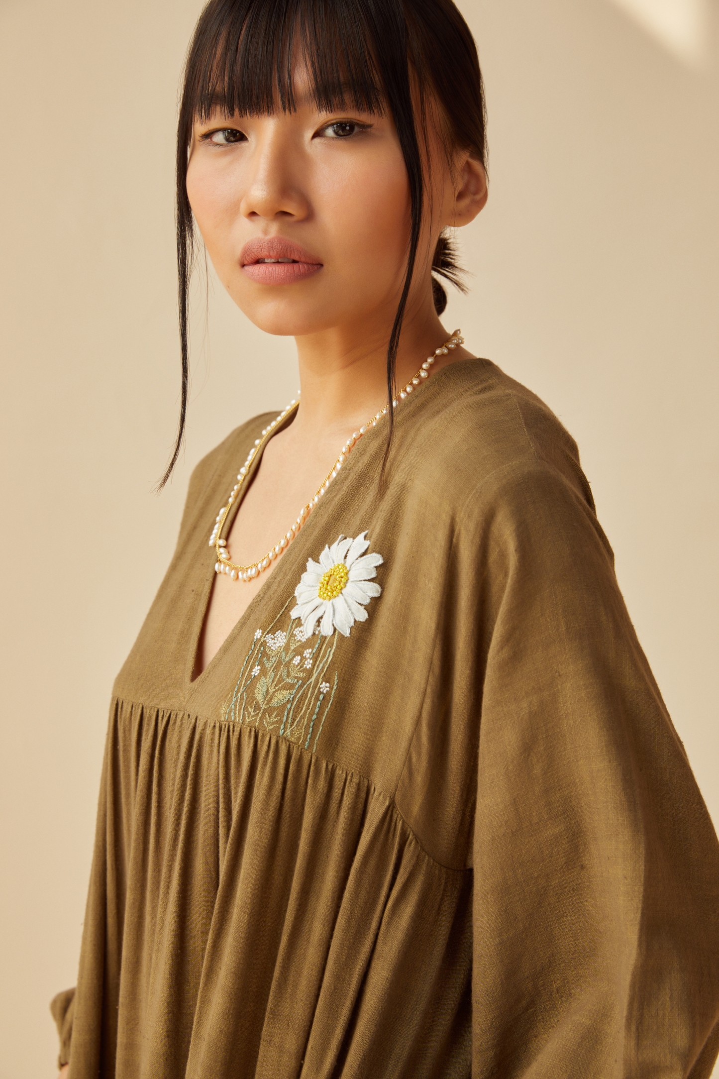 The Soul handwoven organic cotton maxi dress