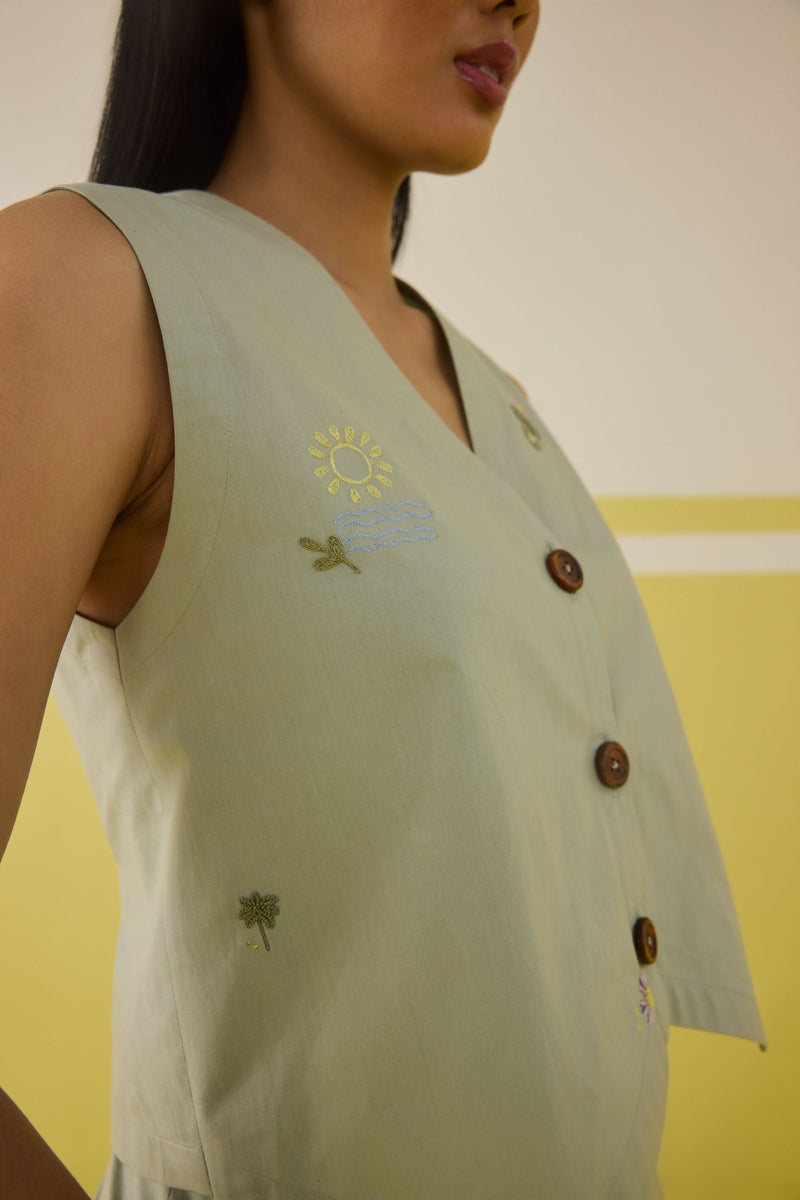 The Summer Organic Cotton Waistcoat