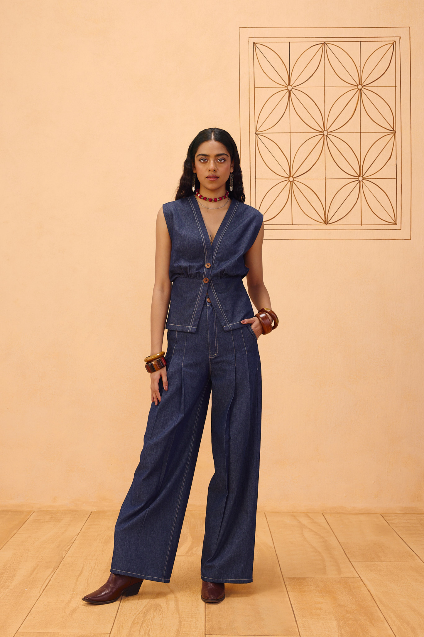 The Timeless Sustainable Denim Waistcoat