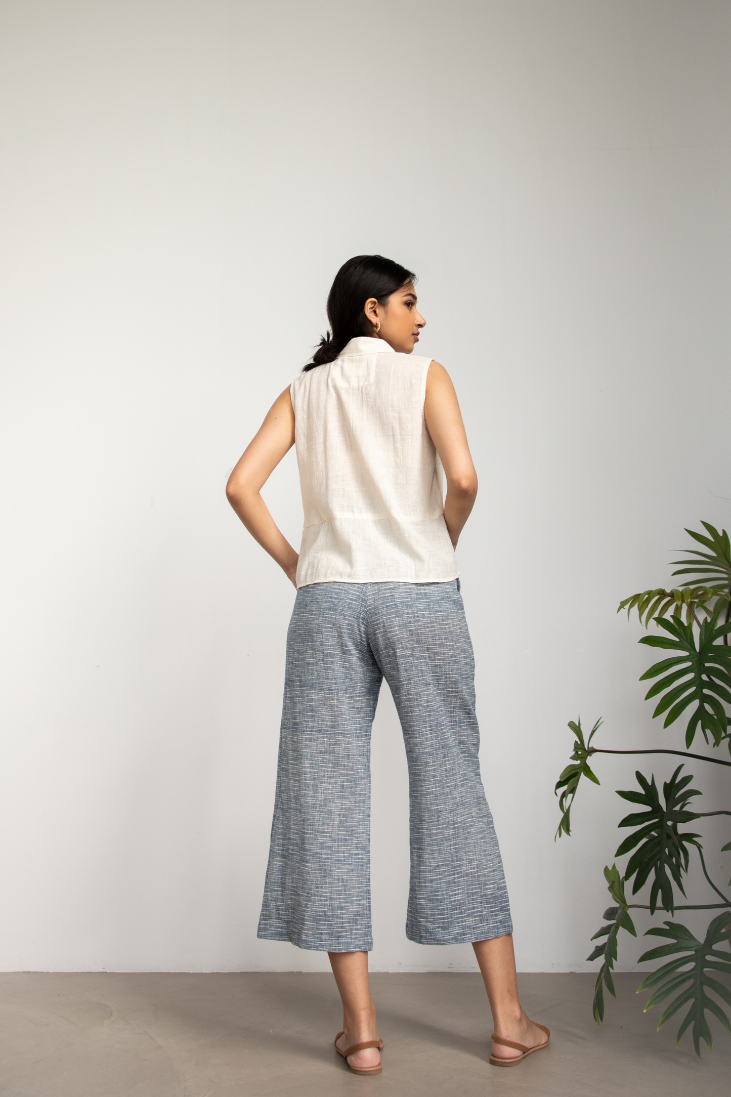 The Townhouse handwoven organic cotton shirt