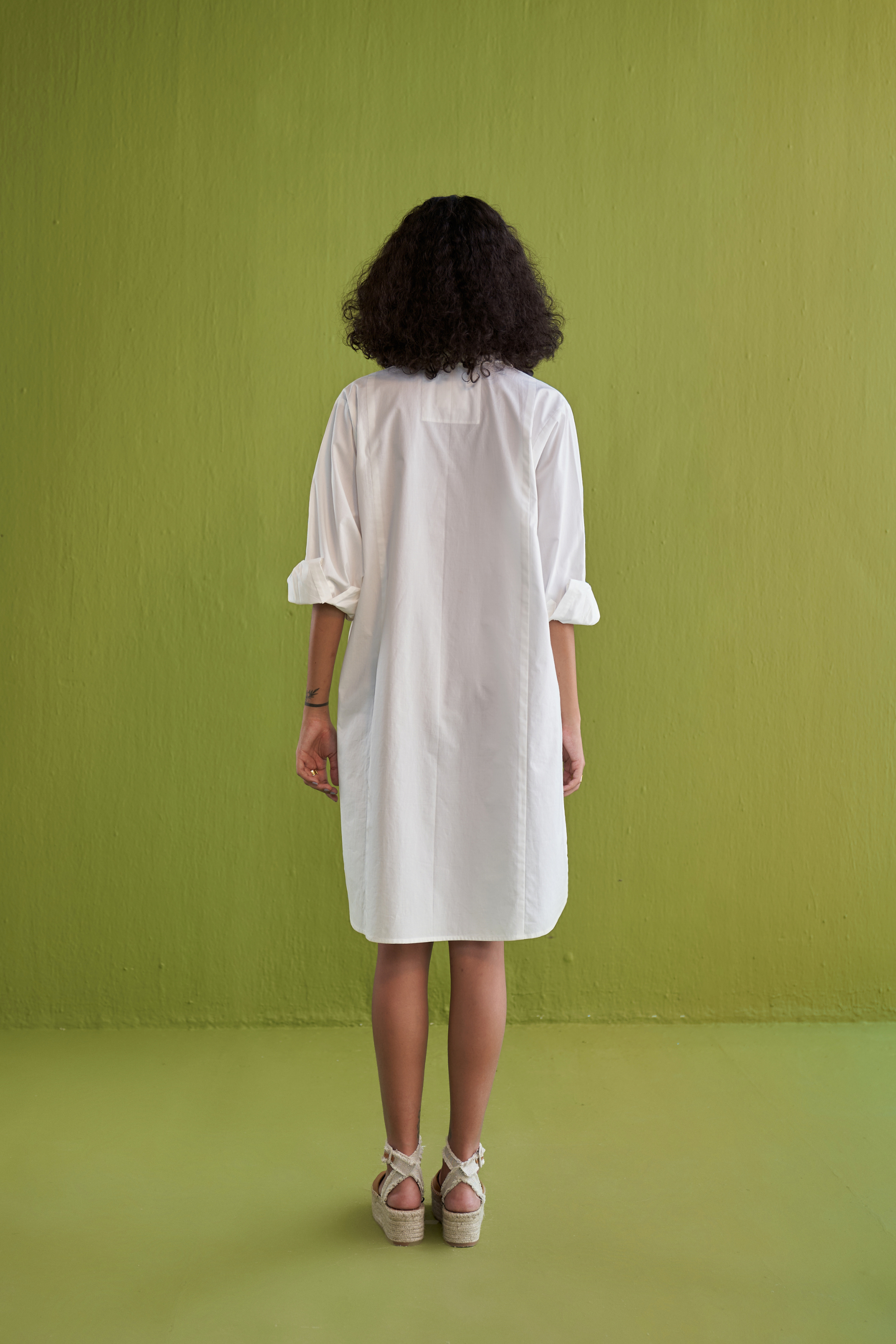 The Tropical Organic Cotton Shirt Dress | SUI Sui - US The Tropical Organic Cotton Shirt Dress | SUI Sui - US