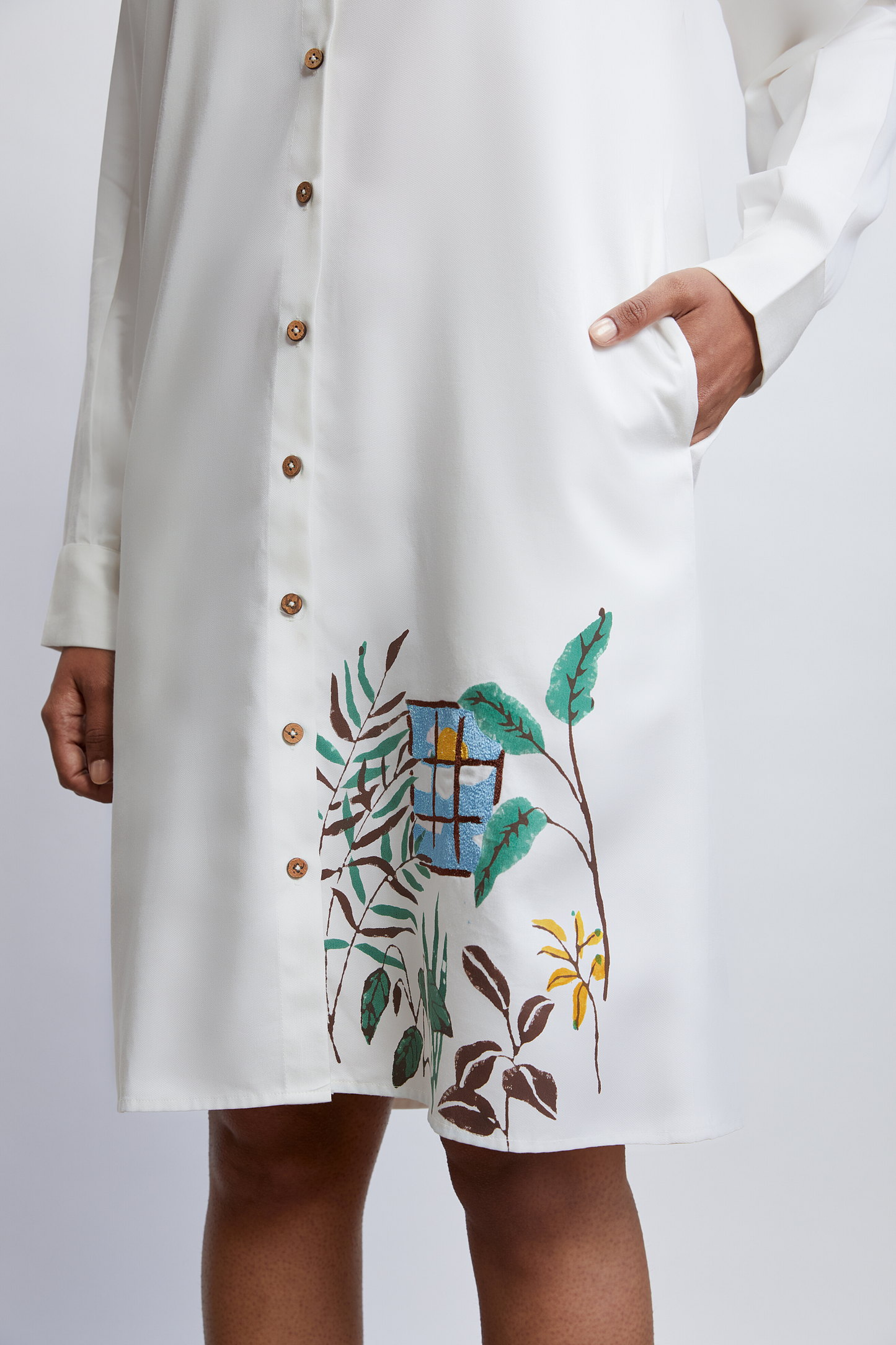 The Window tencel dress