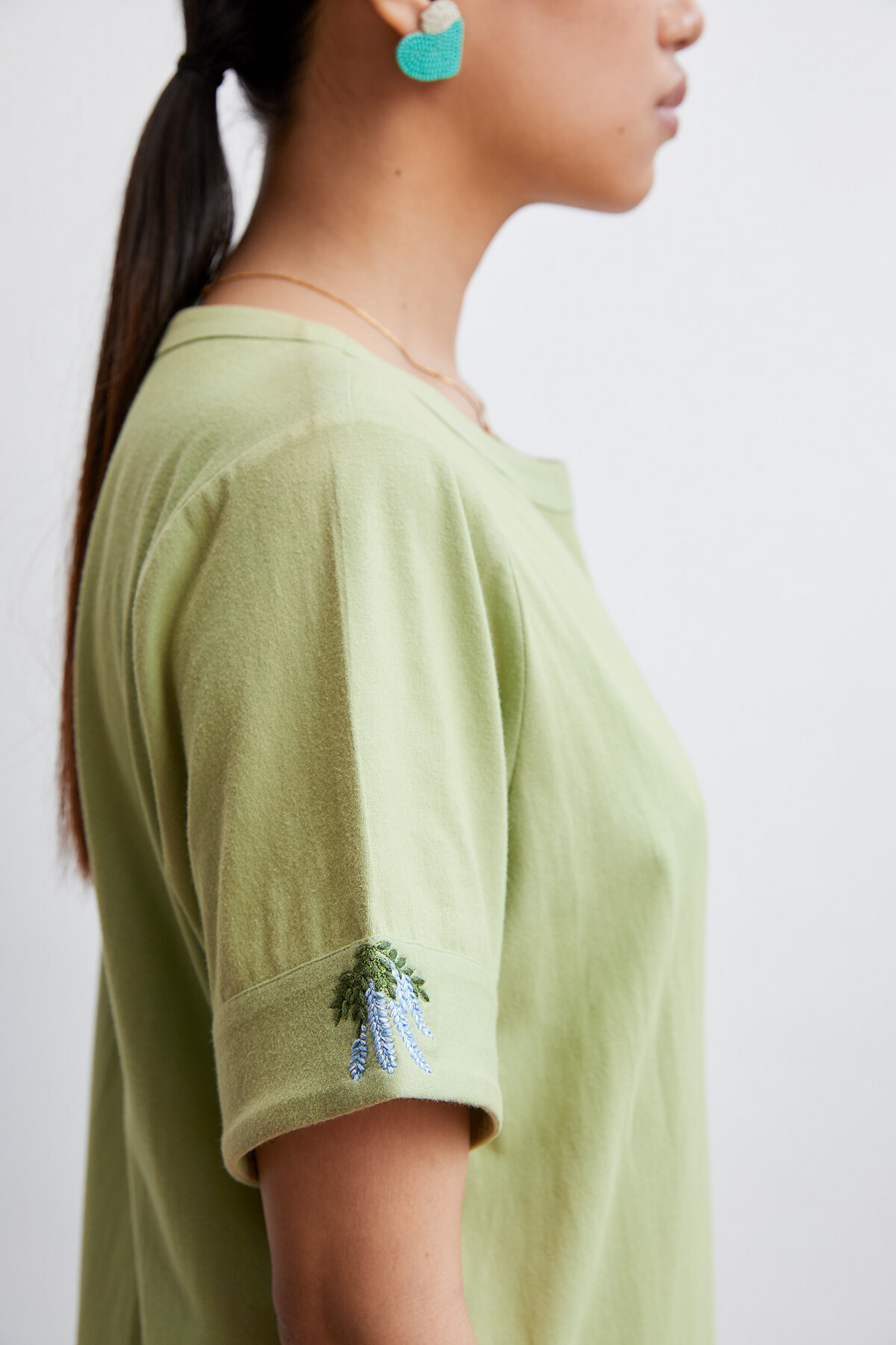The Tropical organic cotton knit dress