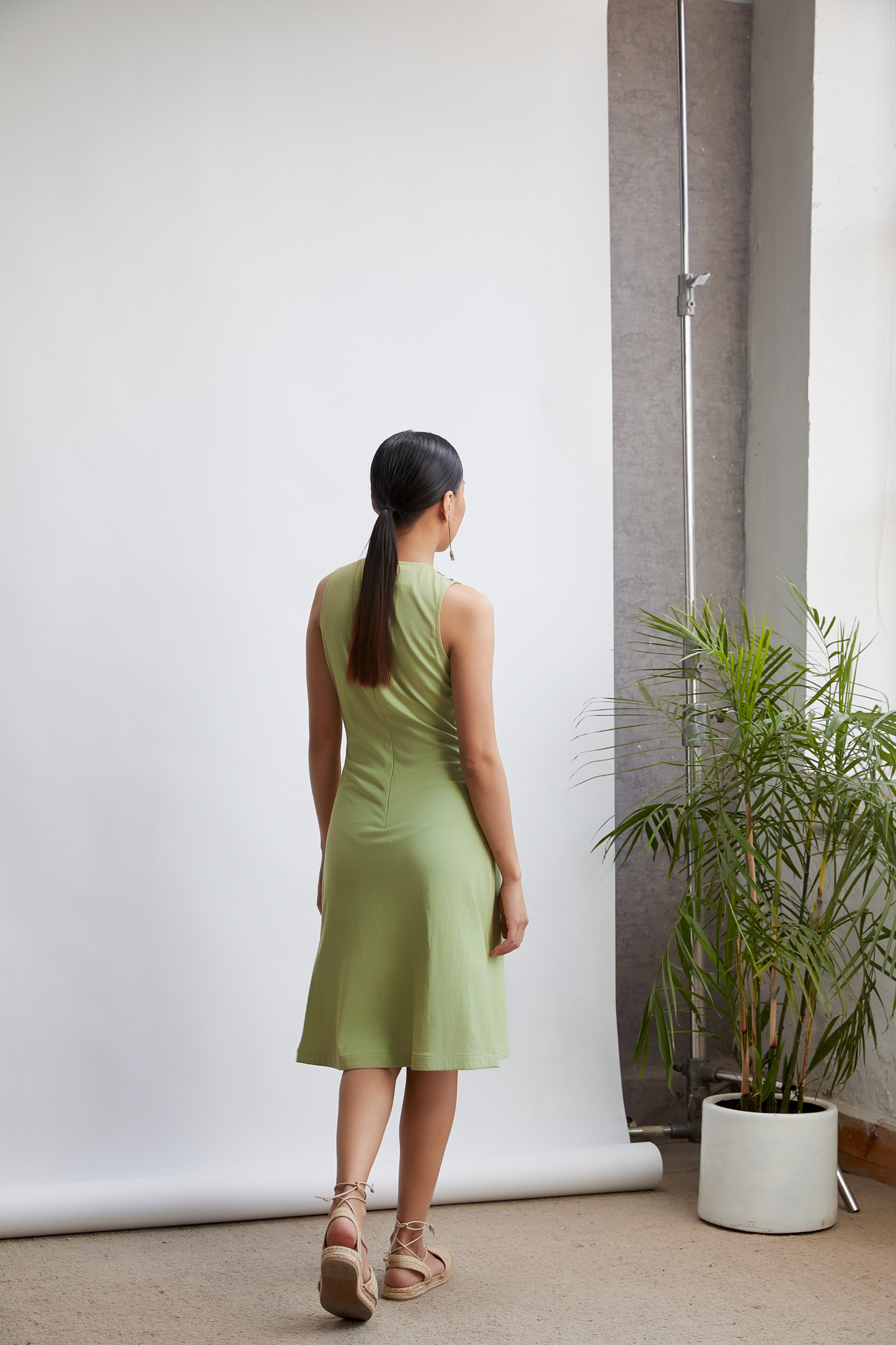 The Vine organic cotton knit dress