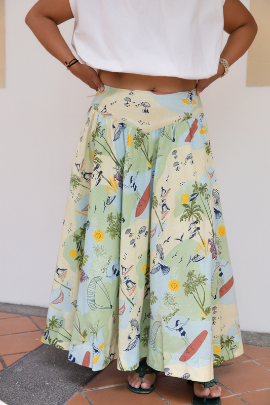 Tropical Soul Lyocell Skirt