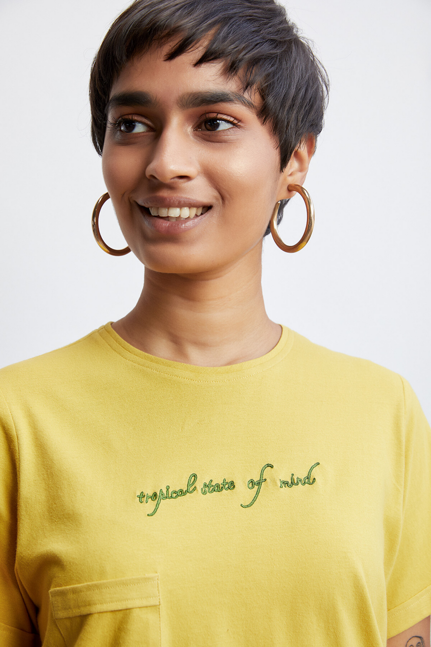 Tropical State of Mind organic cotton t-shirt