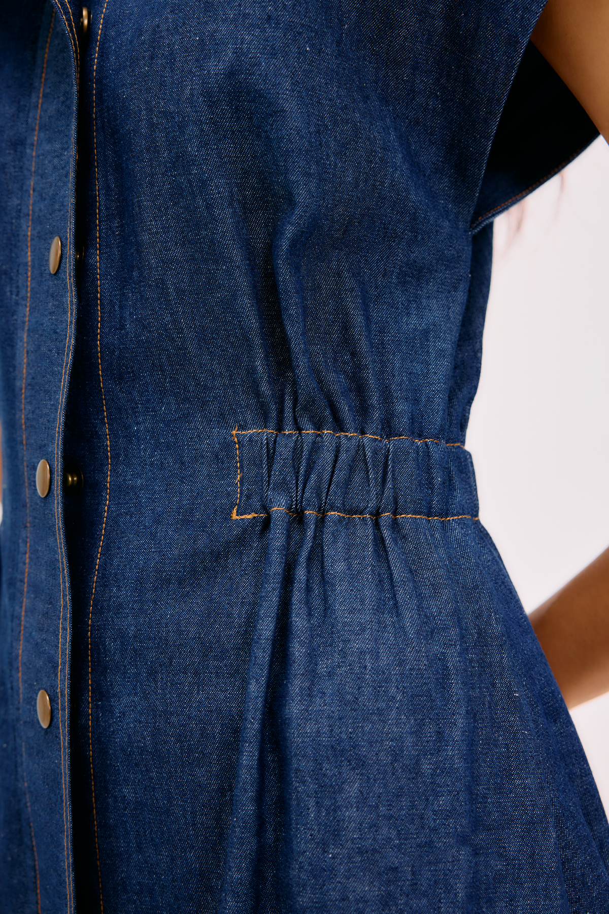 Twilight Glow Sustainable Denim Dress