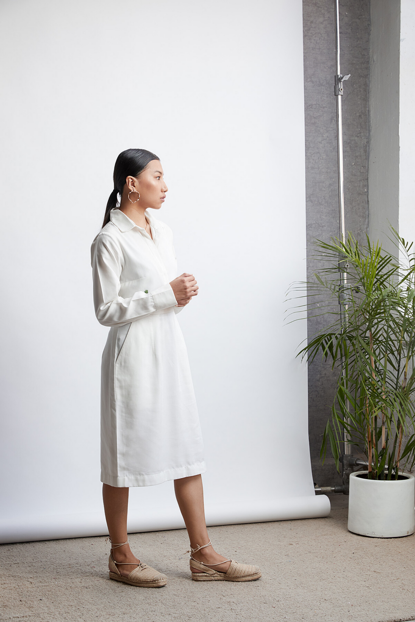 Urban Jungle Summer shirt dress
