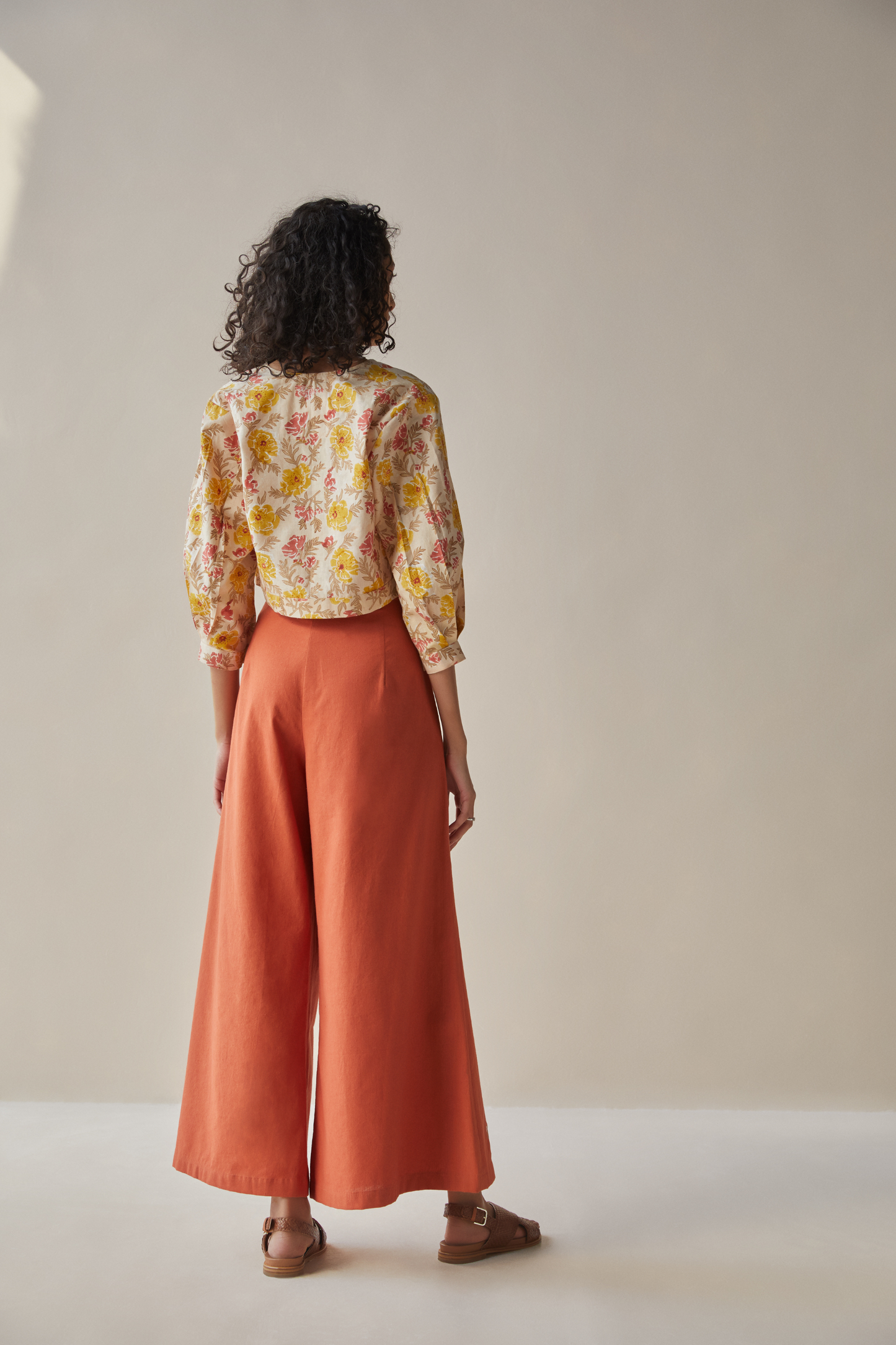 Wild Rose hemp trousers