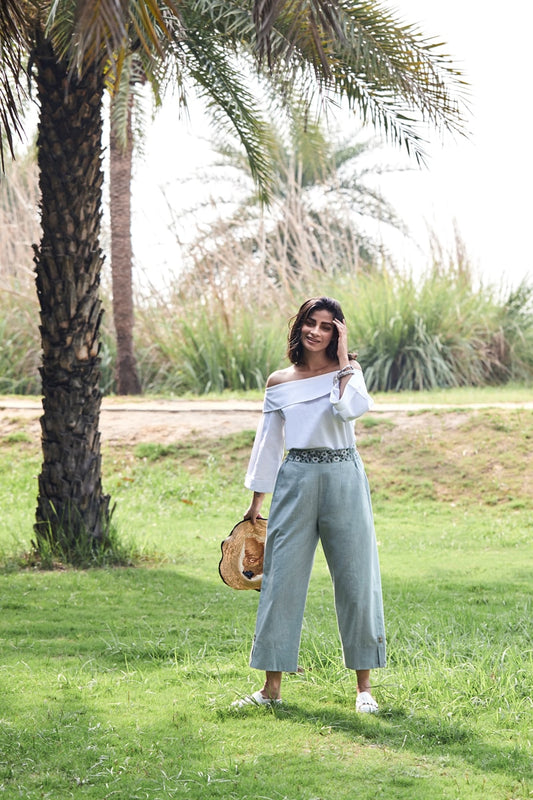 Getting Off Tropic hemp trousers