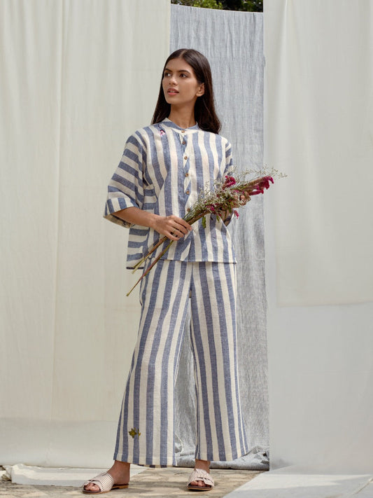 Escape into Nature organic cotton trousers