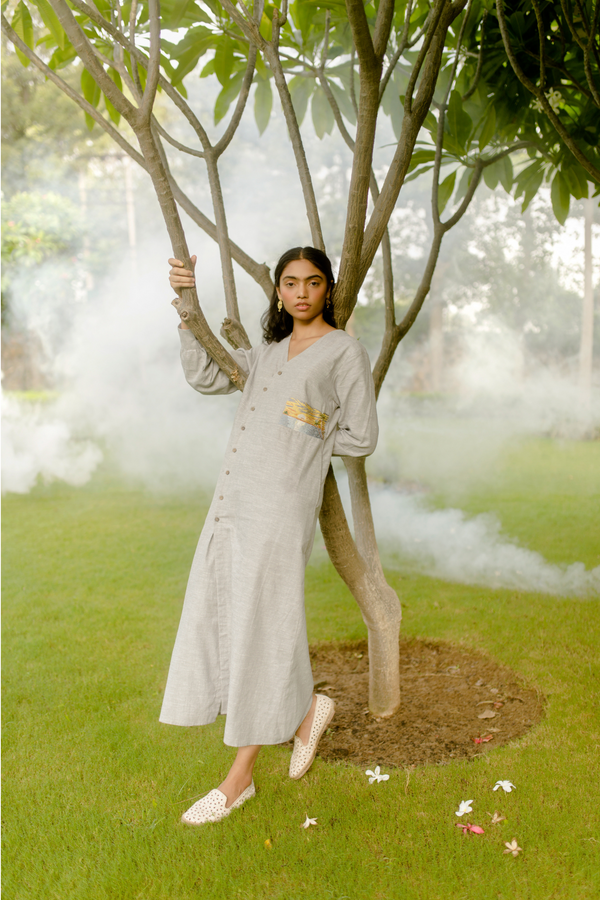 By the Dusk hemp dress
