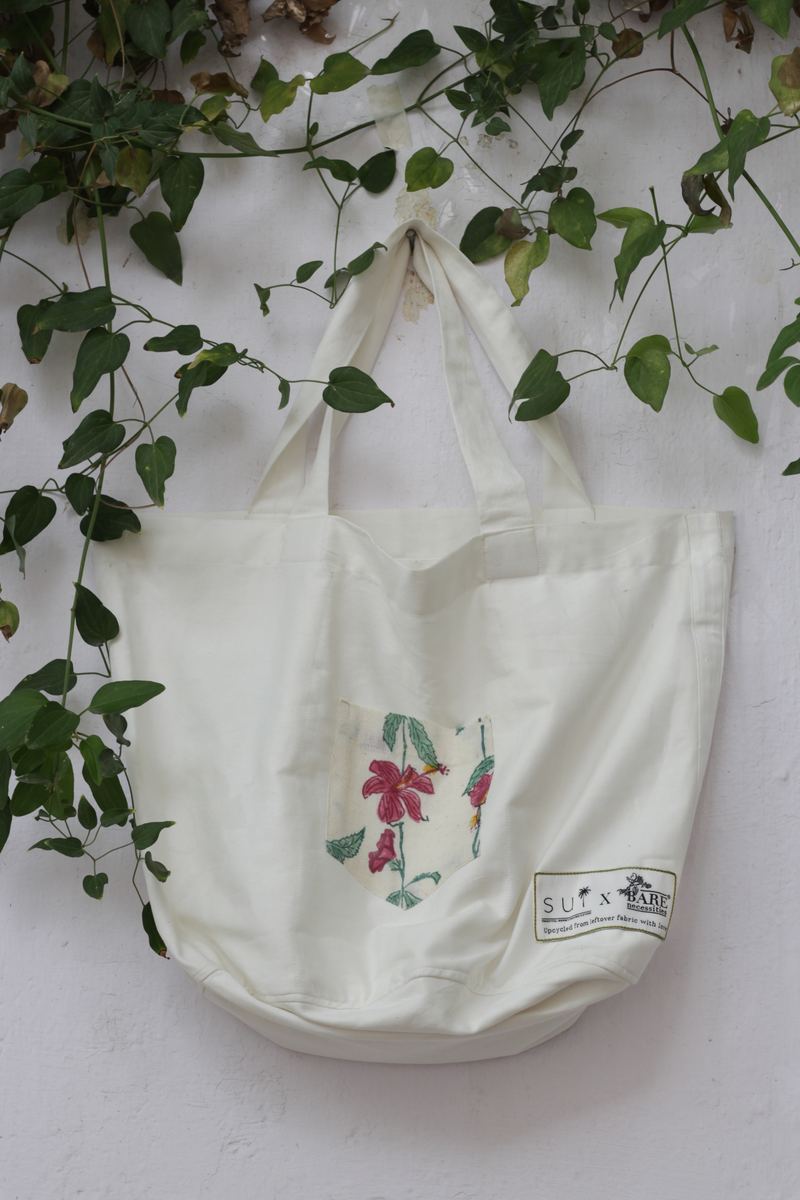 The Everything Fits upcycled tote