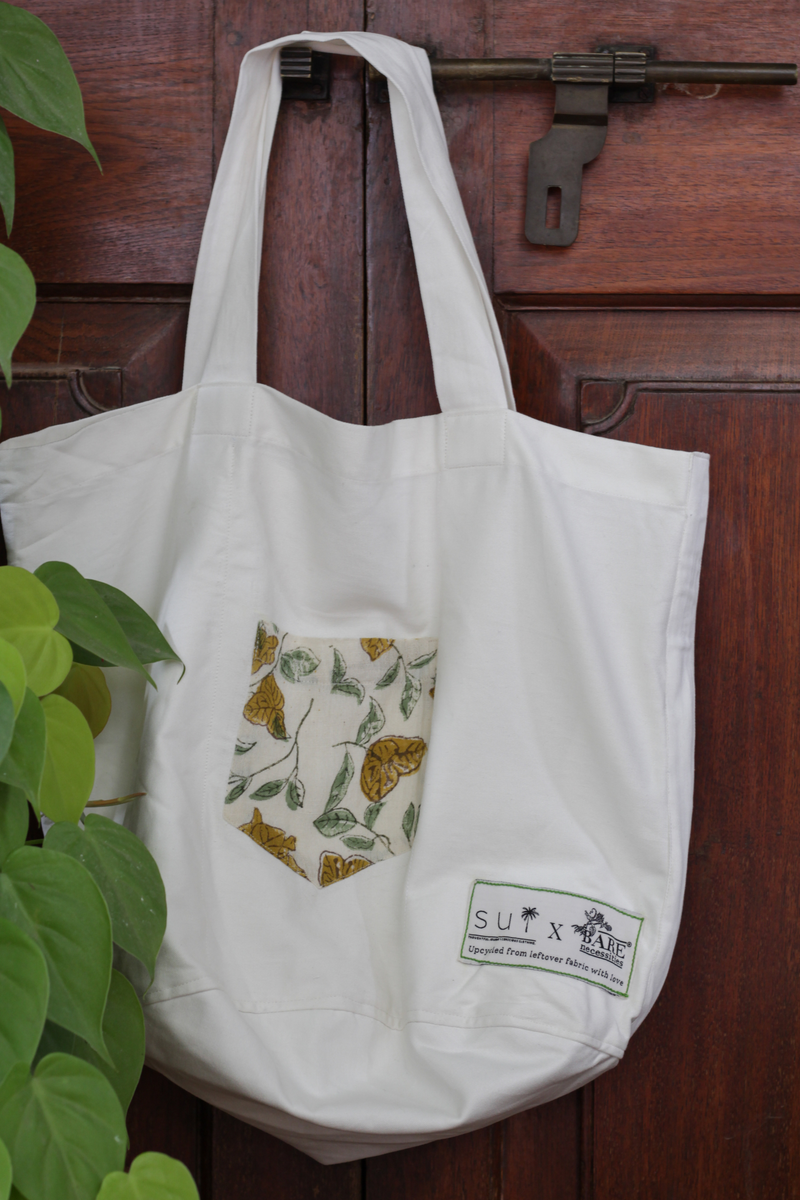 The Everything Fits upcycled tote