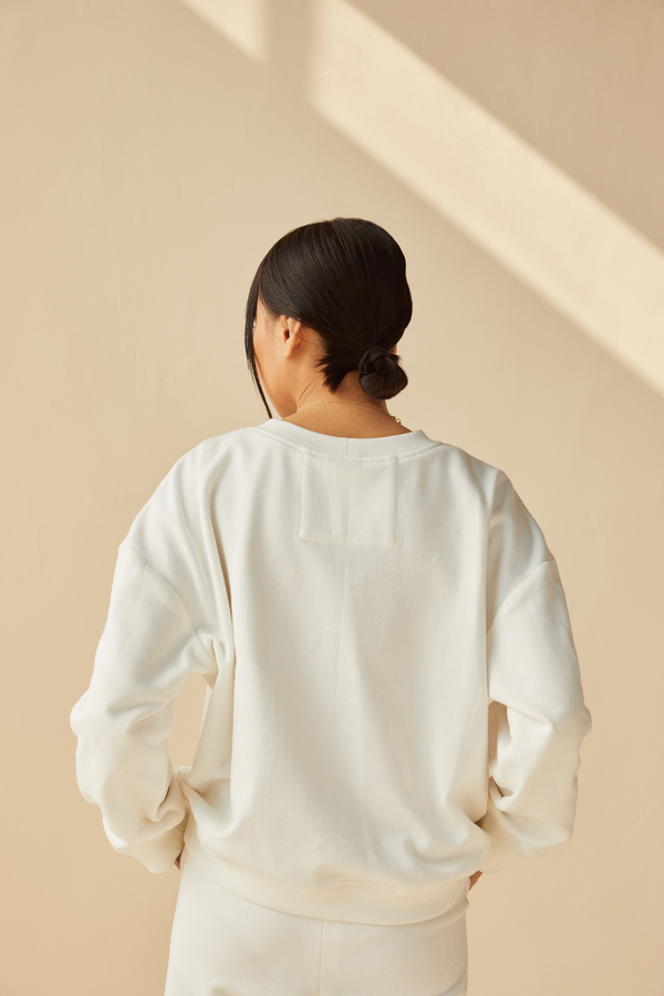 The Palmy organic cotton terry jumper